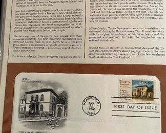 Assorted Stamp Collection in Binders