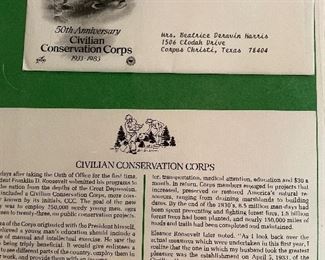 Assorted Stamp Collection in Binders