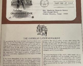 Assorted Stamp Collection in Binders