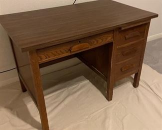 Antique All Solid Wood Desk/Teacher Desk