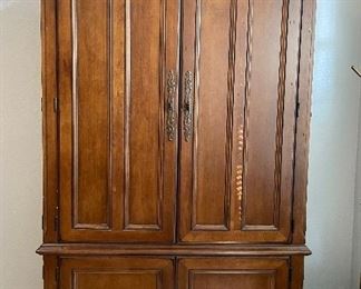 Armoire/Bedding Cabinet/Desk/Coffee Bar.  This Item is Located at the home in the Lakes and Still Available