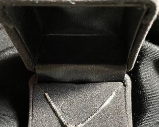 Emerald Cut Pendant CZ