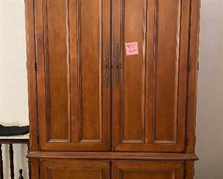 Armoire/Bedding Cabinet/Desk/Coffee Bar.  This Item is Located at the home in the Lakes and Still Available