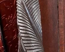 Plantation Curio Cabinet Posts Deep Carved