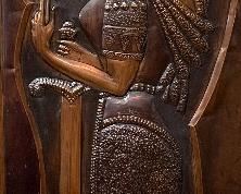 Copper Lady with Rose .... Belle?