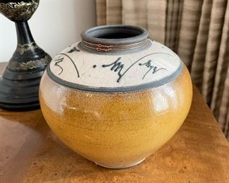 Art Pottery Vase (Raku)