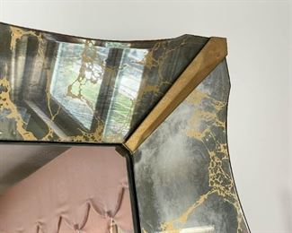 Fabulous Wall Mirror with Smokey Glass Frame (Photo 2 of 2)