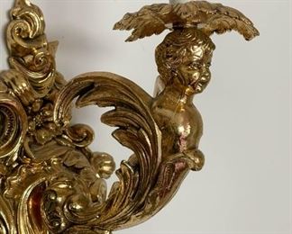 Pair of Electrified Wall Sconces (Photo 2 of 2)