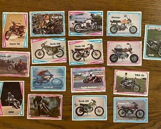 Vintage Motorcycle / Hot Bike Trading Cards (Photo 3 of 4)