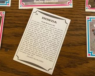 Vintage Motorcycle / Hot Bike Trading Cards (Photo 4 of 4)
