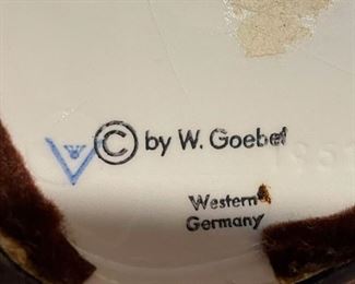 Large Hummel Figurines - Boy and Girl with Umbrella (Photo 2 of 2)