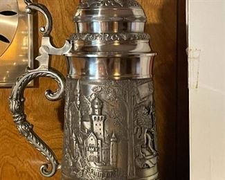Extra Large Metal Beer Stein