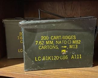 Ammunition Boxes