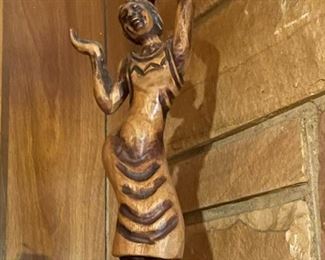 Wood Carved Statue