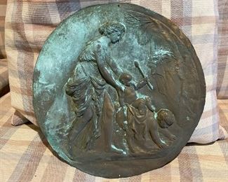 Copper Relief Plaque