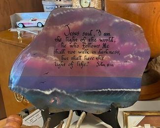 Religious Stone Plaques