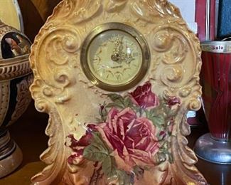 Porcelain Mantel Clock
