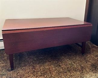 Vintage Drop Leaf Coffee / Cocktail Table