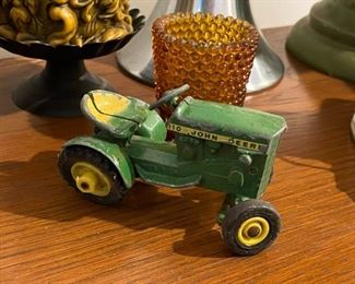 Vintage John Deere Tractor Toy