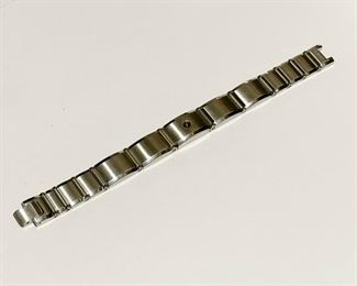 Philip Stein Signature Natural Frequency Technology Bracelet, Stainless Steel, (Photo 1 of 3)