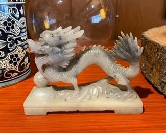Chinese Dragon Carving