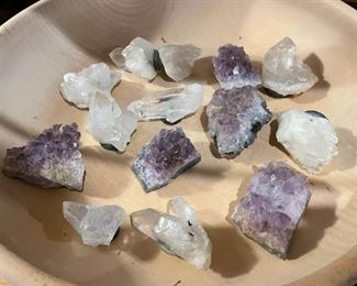 Quartz Crystal & Amethyst Magnets