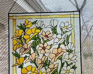 Stained Glass Window Panel