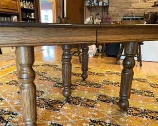 Oak Dining Table (Photo 2 of 3)