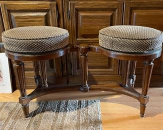 Unique Double Seated Stool / Bench (Photo 1 of 2)