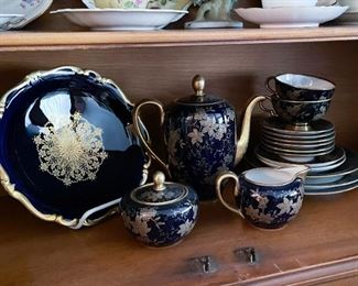 Bavarian China Tea Set & Serving Dish (Photo 1 of 2)