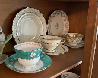 A Collection of Vintage Teacups
