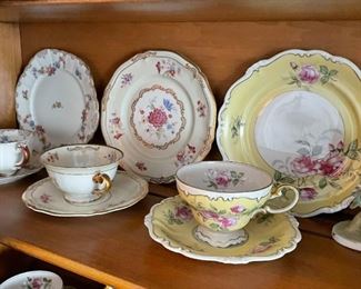 A Collection of Vintage Teacups