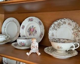 A Collection of Vintage Teacups