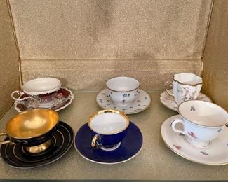 A Collection of Demi-Tasse Cups