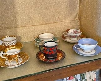 A Collection of Demi-Tasse Cups