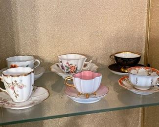 A Collection of Demi-Tasse Cups