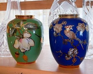 Enameled Vases