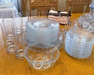 Boopie Beaded Plates, Highball Glasses & Serving Bowl (Photo 1 of 2)
