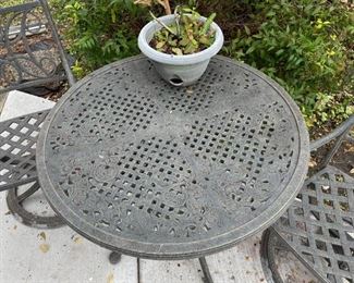 Bistro Patio Table & Chairs (Photo 2 of 4)