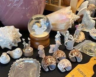 Seashells, Figurines, Miniatures
