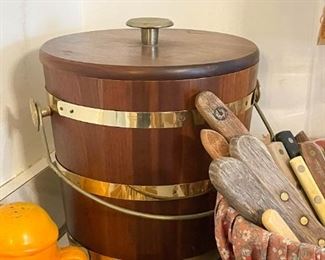 Wooden Ice Bucket