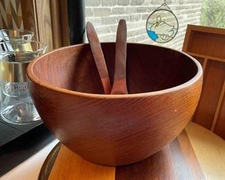 Teak Salad Bowl