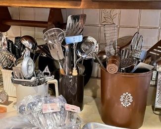 Loads of Kitchen Utensils