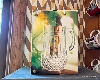Crystal Serving Pitcher