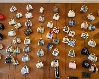 A Wall Full of Coffee Mugs!