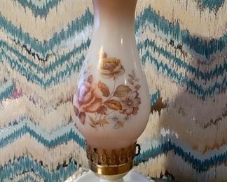 Vintage Hurricane Lamp
