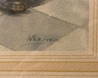 Framed Artwork, Signed (Photo 3 of 3)