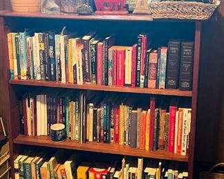 Books, Wooden Bookshelf