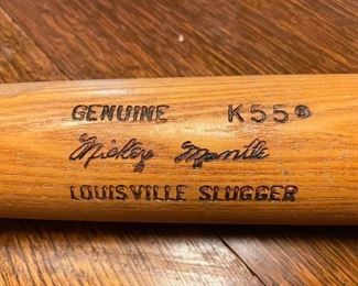 Vintage Louisville Slugger Baseball Bat, Mickey Mantle (Photo 3 of 3)