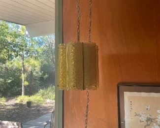 Awesome original hanging fixtures circa 1964!